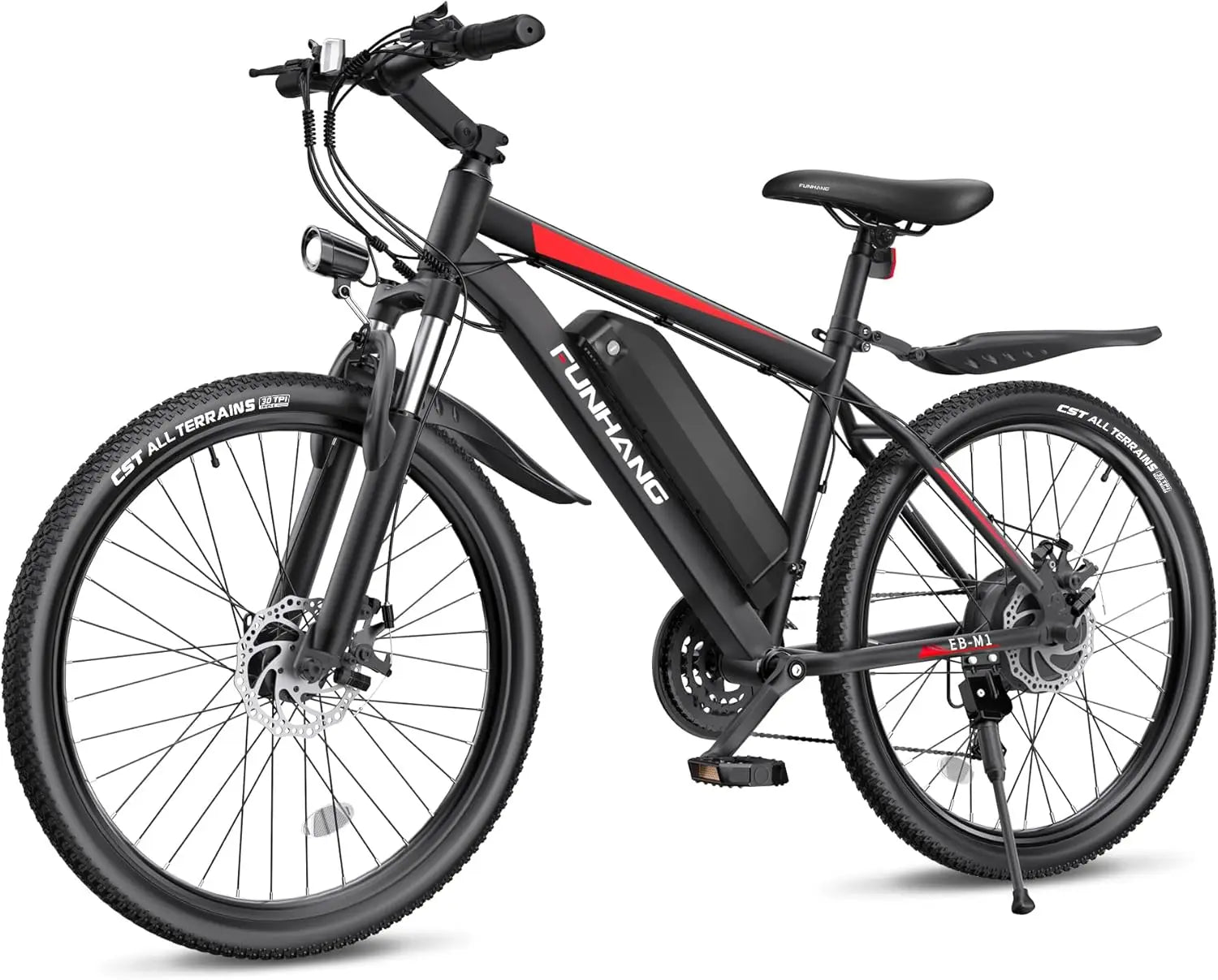 Funhang 1000W Electric Mountain Bike for Adults – 26