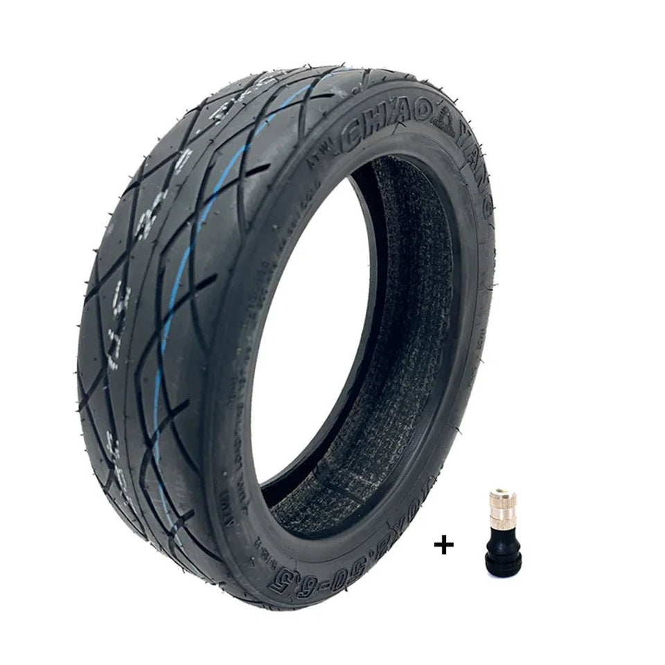 Chaoyang 10x2.70-6.5 Tubeless Tire 10x2.50-6.5 Vacuum Tyre with Valve for Electric Scooter 10 inch Pneumatic Wheel Accessories AXSSIBLZ