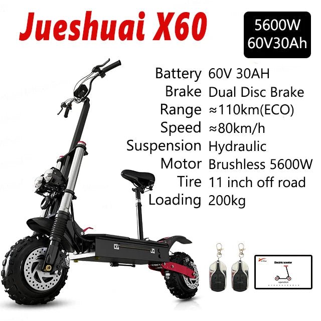 [8 models]10/11 Inch 48V-72V 1000W-6000W Electric Scooter 50-85km/h Fast E Scooter Off Road Electric Kick Scooter Foldable Adult AXSSIBLZ