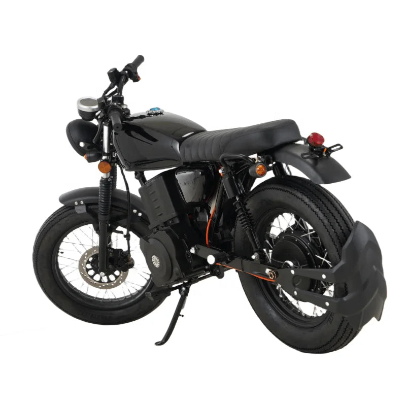 Unisex 2000W Electric Sportbike Powerful 60v 72v Two-Wheel Long Range Electric Motorcycle Ev Scooter Front Brake 70km Range Per AXSSIBLZ