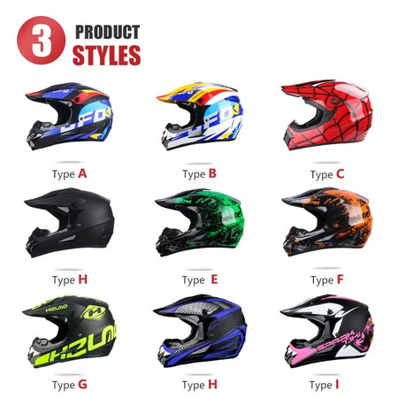 Full face motorcycle helmet for mountain bike  off-road  classic, MTB, racing, motocross, downhill, downhill AXSSIBLZ