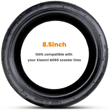 Electric Scooter Rubber Tire 8 1/2x2 Upgraded Thicken Inner Tube 8.5" Replacement Tire - AXSSIBLZ