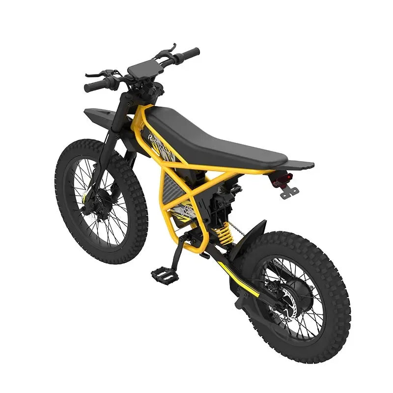 GT43 Pro Electric Dirt Bike – All-Terrain 1000W-2000W Power, Dual 48V Lithium Batteries, 110km Ultra-Long Range AXSSIBLZ