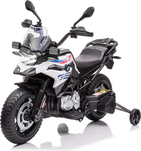 12V 7AH Ride On Motorcycle, Licensed Kids Motorcycle, High/Low Speed, EVA Tire, LED Headlights, Spring Suspension, Music,Ride On AXSSIBLZ