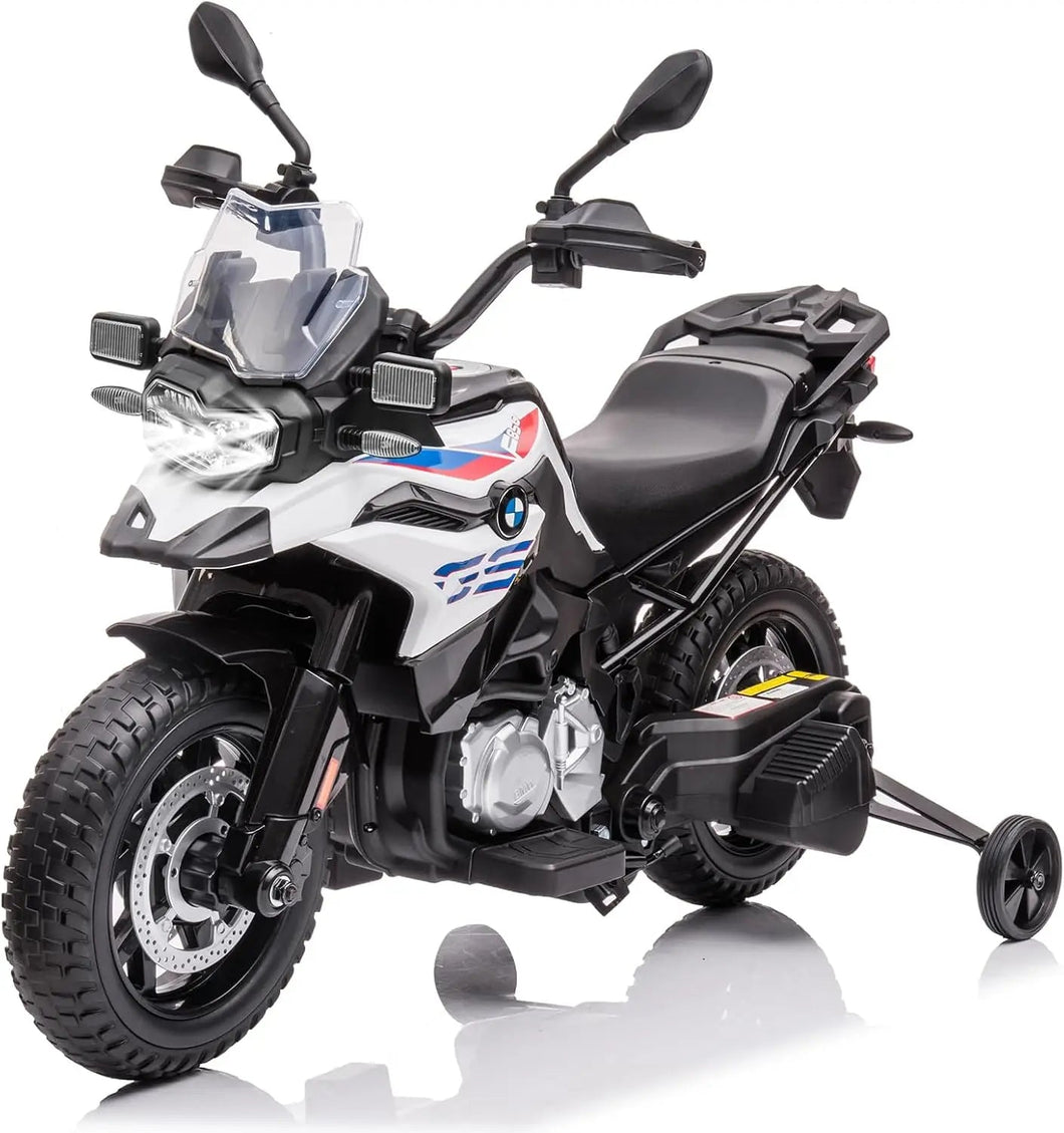 12V 7AH Ride On Motorcycle, Licensed Kids Motorcycle, High/Low Speed, EVA Tire, LED Headlights, Spring Suspension, Music,Ride On AXSSIBLZ