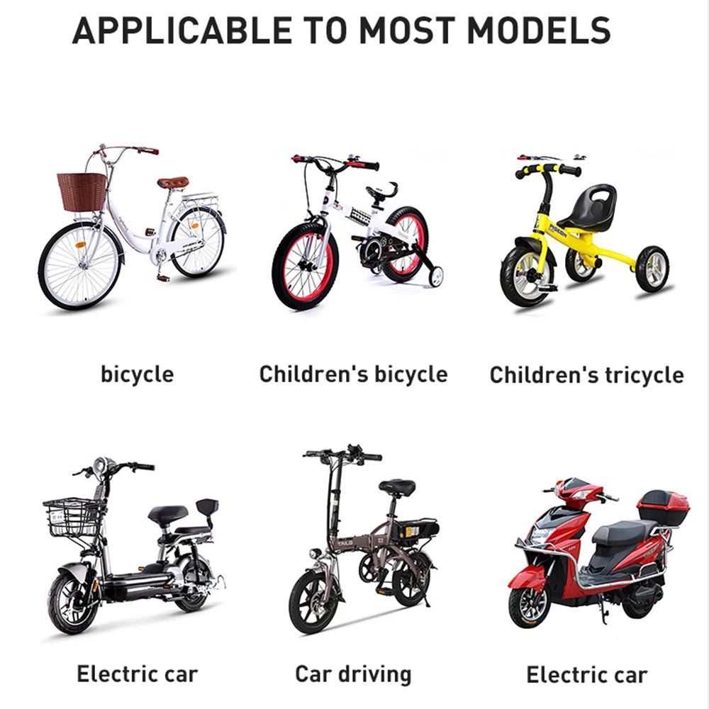 360° Vision Rearview Mirror for Electric Scooters & Bikes - 1PC AXSSIBLZ