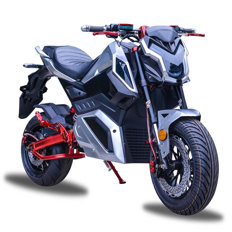 Hot Selling Powerful Electric Dirt Bike High Speed Moto Electric Motorcycle 72V 80km/h 2000W 3000w Electric Motorcycle for Adult AXSSIBLZ