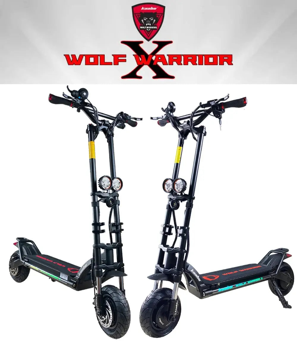 Kaaba Wolf Warrior X Plus Foldable Electric Scooter - AXSSIBLZ