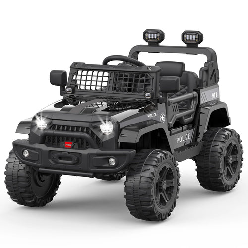 12V Kids Ride on Toys Car Battery Powered Motorized Truck with Remote Control for 3-8 Yrs Boys Girls Birthday Gifts AXSSIBLZ