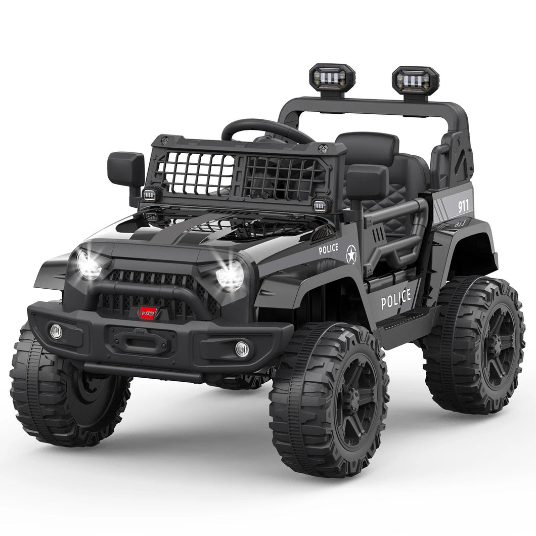 12V Kids Ride on Toys Car Battery Powered Motorized Truck with Remote Control for 3-8 Yrs Boys Girls Birthday Gifts AXSSIBLZ