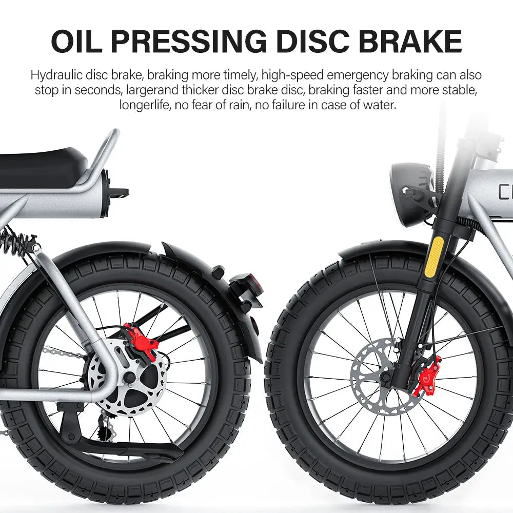 Coswheel T26 Electric-Bike oil pressing disc brake