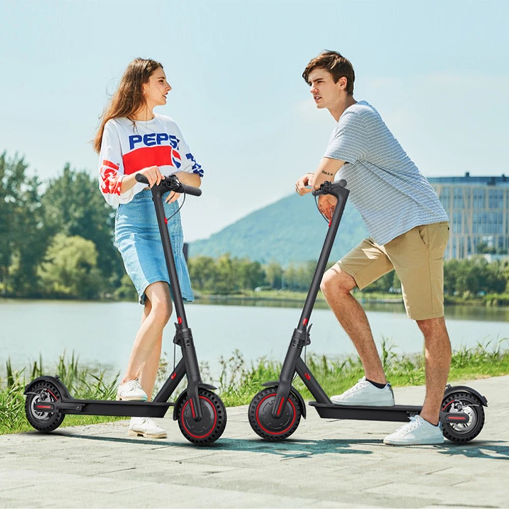 350W Foldable Electric Scooter for Adults Teens,Explosion-proof Tires,Dual Brake System,Lightweight APP Support E-scooter AXSSIBLZ