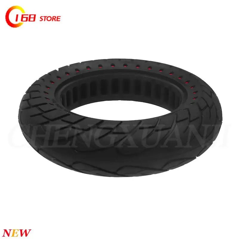 10 Inch 10X2.5 Solid Tire for Ninebot Max G30 Electric Scooter 10inch Explosion-Proof Hollow Honeycomb Tyre AXSSIBLZ