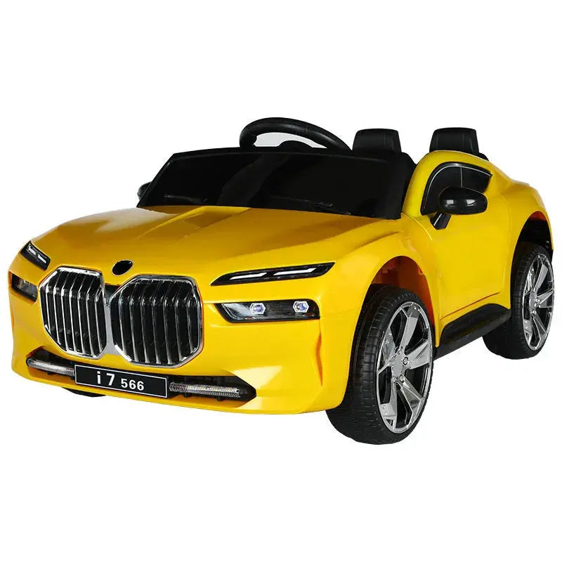 BMW Kid Ride On Car yellow 