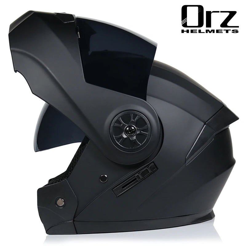Casco capacetes double dual lens helmet motorcycle helmet full face helmets downhill racing helmets motorfiets helm AXSSIBLZ