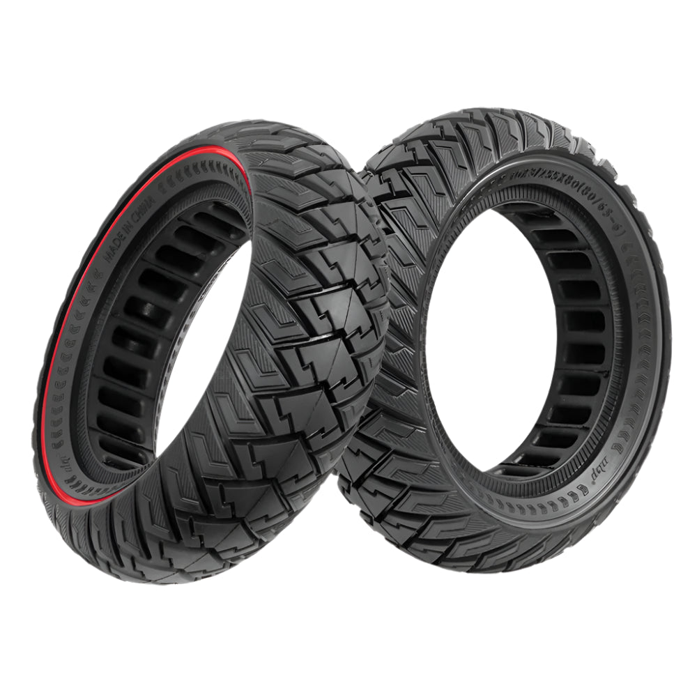 10*3/255*80(80/65-6)Off-road Tubeless Solid Tire Explosion-proof for KUGOO M4 Pro/VSETT10+/Zero 10X/Kaabo Electric Scooter Parts AXSSIBLZ
