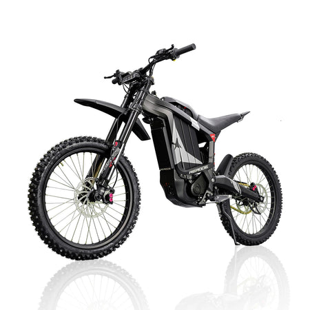 HEZZO 8000W Electric Dirt Bike 72v 35Ah Electric Bike Middrive Rerode R1 Ebike Off Road E Moto 53MPH 75 Miles Long Range 440NM AXSSIBLZ