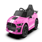 Ride On Kids Car With Remote Controls 12V Battery Powered Electric Ride on Car Truck Sigle Seat Bluetooth Music LED Lights AXSSIBLZ
