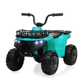 Kids Ride On ATV, 12V Battery Powered Electric Vehicle With Remote Control, 4-Wheeler Quad ATV Play Car For Boys Girls AXSSIBLZ