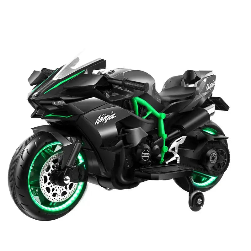 Childrens' Ninja E-Bike black green