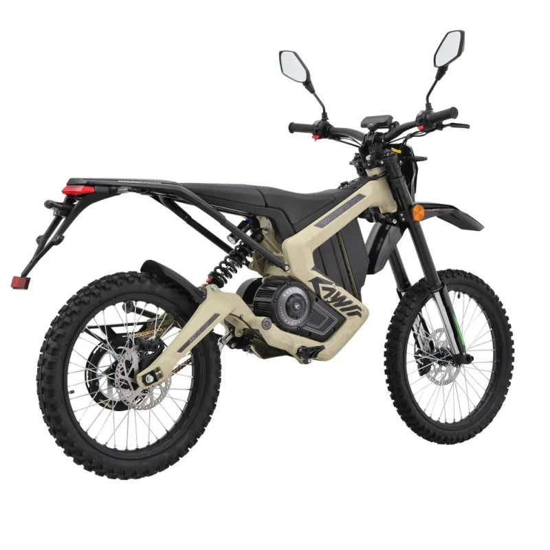 Mantis S Edge 72V 5000W Electric Dirt Bike Designed for Off-Road Speed and Endurance AXSSIBLZ