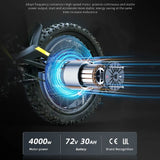 Freego Ebike 8000W 72V 30AH N1 Electric Motorcycle 19Inch MTB Tires Electric Dirt Bike with LCD Display AXSSIBLZ