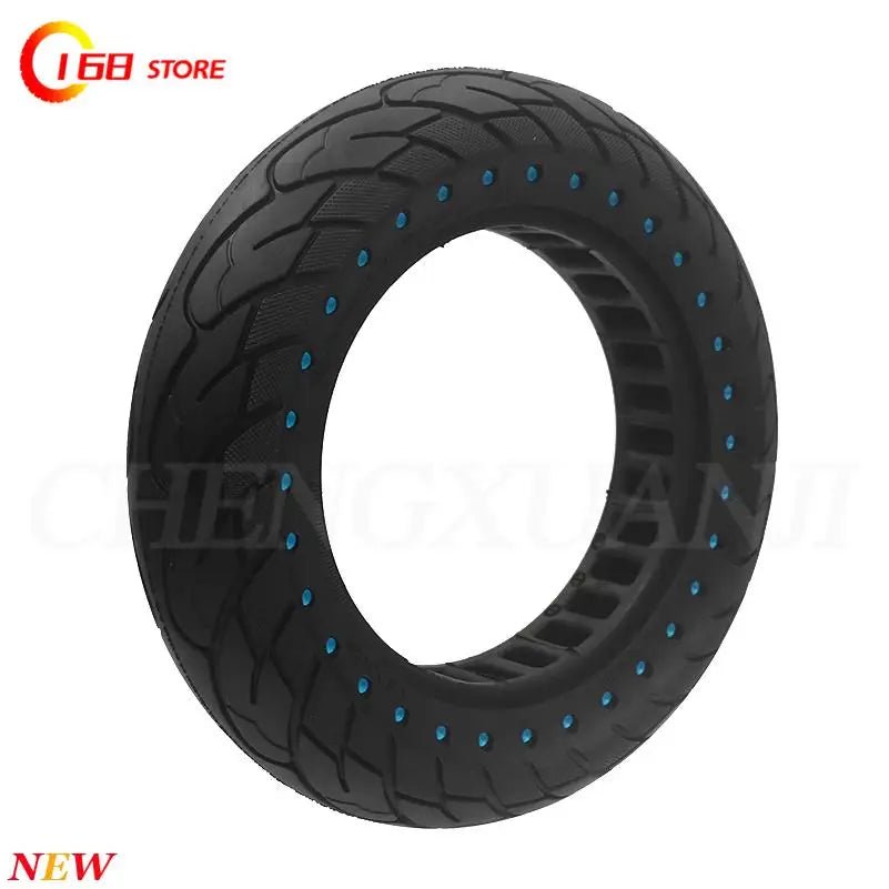 10 Inch 10X2.5 Solid Tire for Ninebot Max G30 Electric Scooter 10inch Explosion-Proof Hollow Honeycomb Tyre AXSSIBLZ