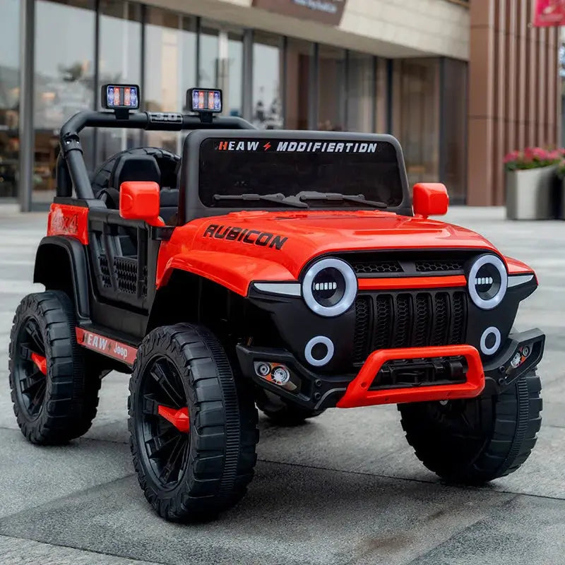 Red Rubicon Kids Ride On Car