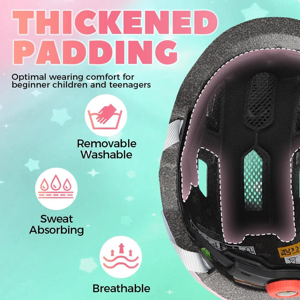 Kids Helmet for Children Bicycle Safety Cycling Boys Girls Outdoor Sports Protection Cap MTB Balance Bike Roller Skating Helmets AXSSIBLZ