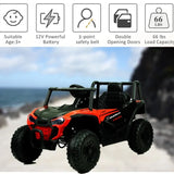 Kids Electric UTV Car, Ride on Car for Kids,12V Ride on UTV Toy Electric Car with Remote Control / for 3~6 Years Boys/girls AXSSIBLZ