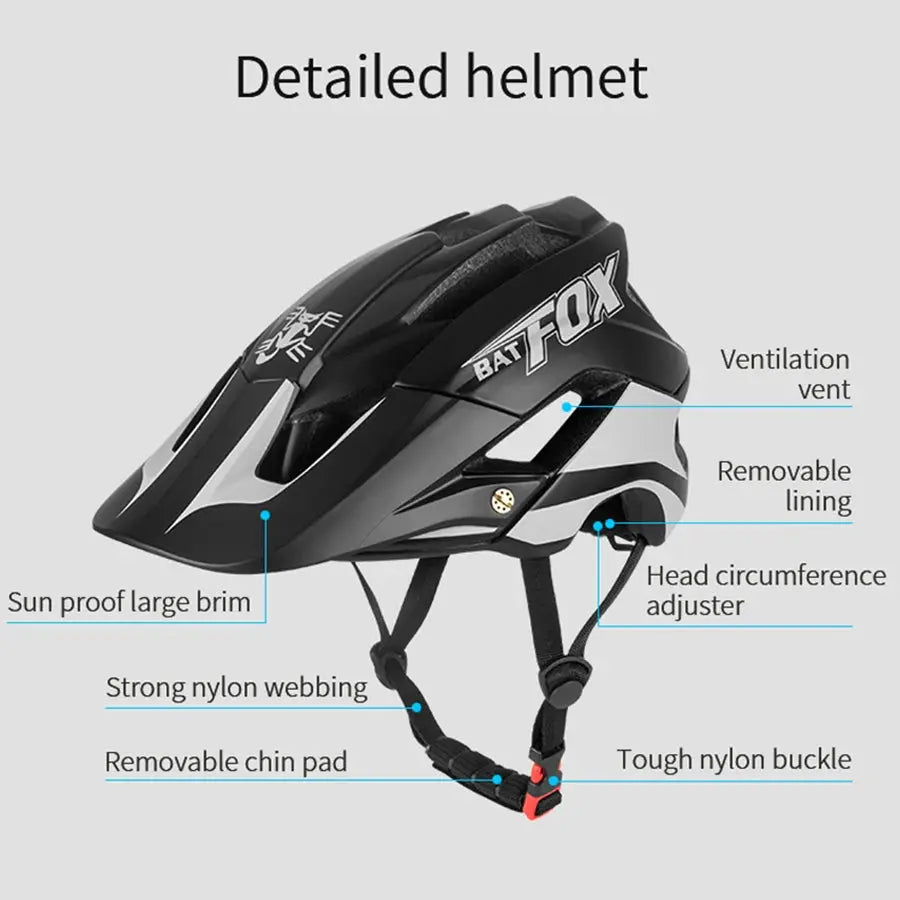 BATFOX Ultralight Bicycle Helmet - AXSSIBLZ