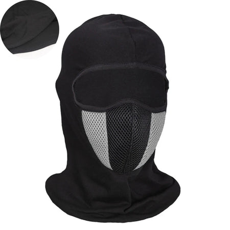 Breathable Balaclava Motorcycle Full Face Masks Skullies Cap Hat Motocross Motorbike Helmet Moto Riding Neck Face Hood Moto Mask AXSSIBLZ
