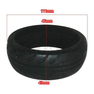 10 inch solid tubeless tire, suitable for electric scooters, KQi3 PRO wheel accessories AXSSIBLZ