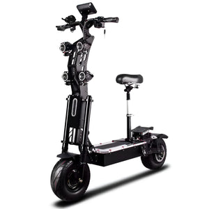 2024 new 10000W 72v 40ah electric scooter 14-inch tires maximum speed 120km/h cruising range 120km LCD screen foldable scooter AXSSIBLZ