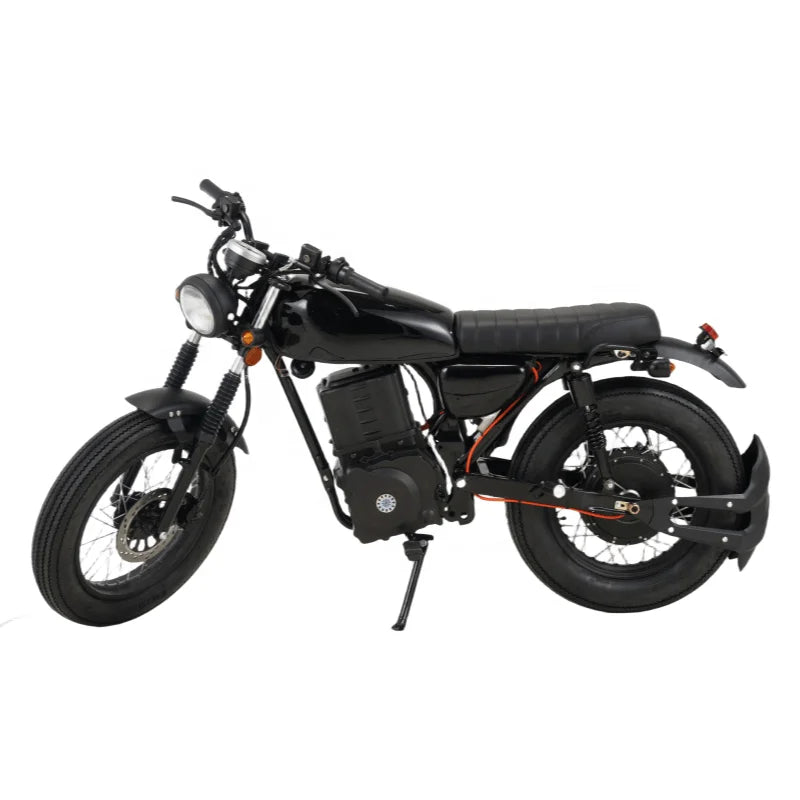 Unisex 2000W Electric Sportbike Powerful 60v 72v Two-Wheel Long Range Electric Motorcycle Ev Scooter Front Brake 70km Range Per AXSSIBLZ