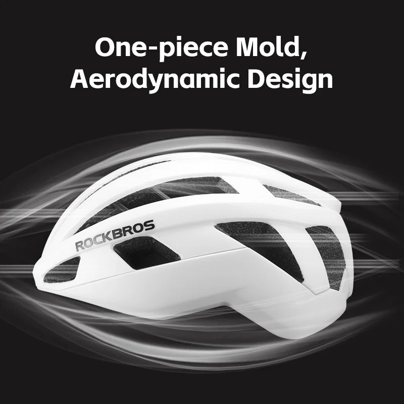 ROCKBROS Cycling Helmet Men Women Bicycle Helmet Intergrally-molded Adjustable MTB Road Thickened Sport Safe Hat Bike Helmet AXSSIBLZ