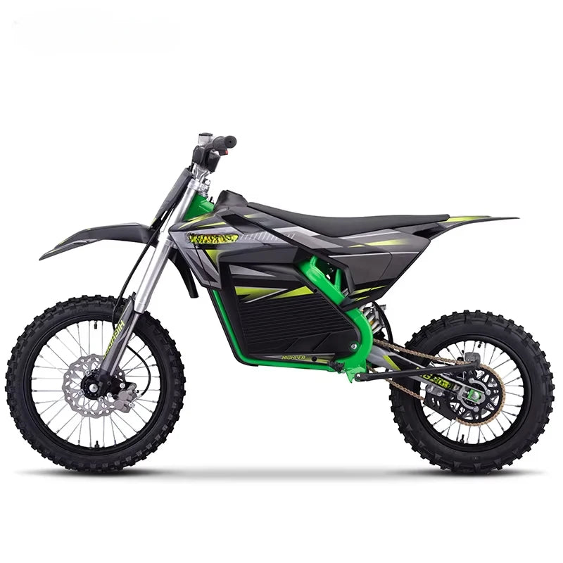 2000W 72V Electric Dirt Bike QS Brushless Motor Sport Motorcycle Pit Bike for Adults AXSSIBLZ