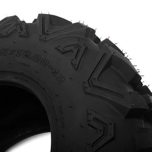 Factory Direct Universal Rubber ATV Tire ATV-25X10-12 AXSSIBLZ