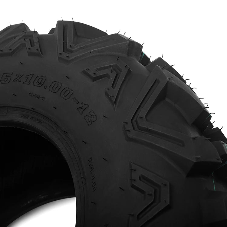 Factory Direct Universal Rubber ATV Tire ATV-25X10-12 AXSSIBLZ