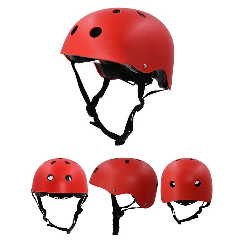 Adult Children's Skateboard Helmets Outdoor Sports Skiing Cycling Roller Skating Helmets Rock Climbing Safety Protection Helmets AXSSIBLZ