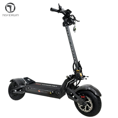 EU Stock Newest 2025 Teverun Fighter 7260R 72V 60Ah Peak Power 10000W Motor With GPS PKE Function Electric Scooter AXSSIBLZ