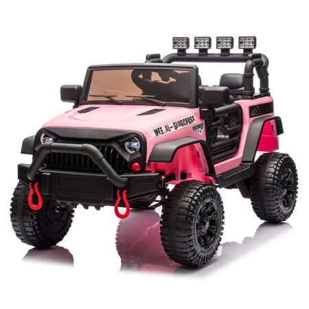 24V Kids Ride On Car W/Parents Remote Control,400W Motor,Four Wheel Suspension,Adjustable speed,USB,MP3,Music,Bluetooth AXSSIBLZ