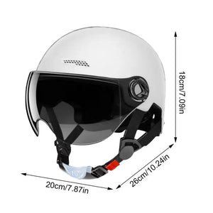 Motorcycle Helmet for Men Women Classic Retro Scooter Half Helmet Ultralight Cycling Helmet MTB Bike Bicycle Motorcycle Helmet AXSSIBLZ