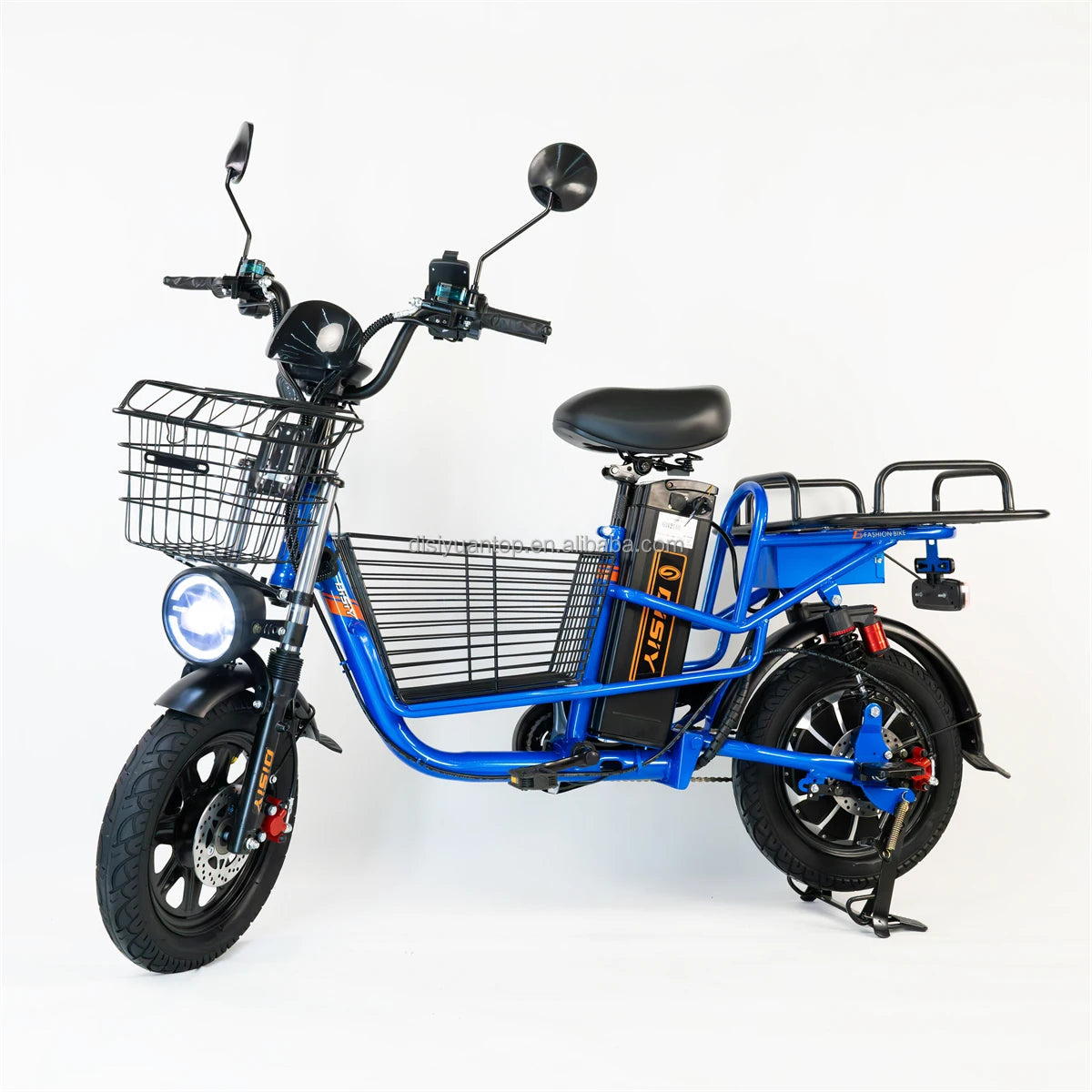 Clark is hot selling Disiyuan Factory Price Long Range 48V Electric Cub Bike 350W Electric Scooter Bicycle for Adult AXSSIBLZ
