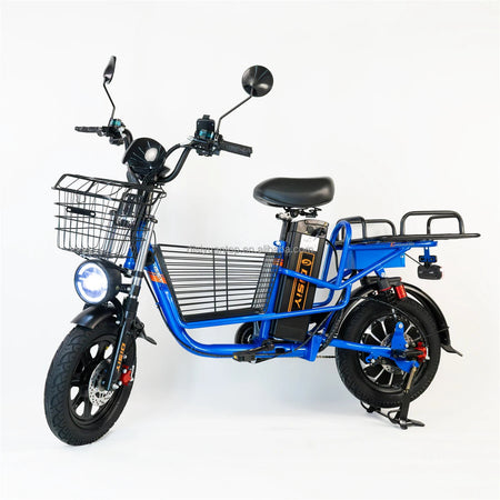 Clark is hot selling Disiyuan Factory Price Long Range 48V Electric Cub Bike 350W Electric Scooter Bicycle for Adult AXSSIBLZ