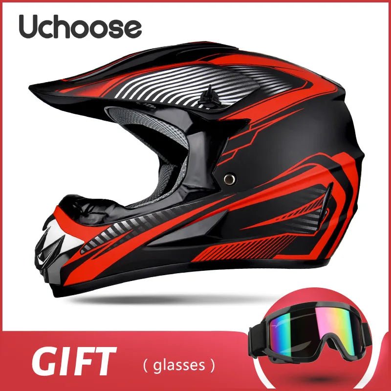 Full face motorcycle helmet for mountain bike  off-road  classic, MTB, racing, motocross, downhill, downhill AXSSIBLZ