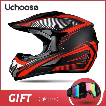 Full face motorcycle helmet for mountain bike  off-road  classic, MTB, racing, motocross, downhill, downhill AXSSIBLZ