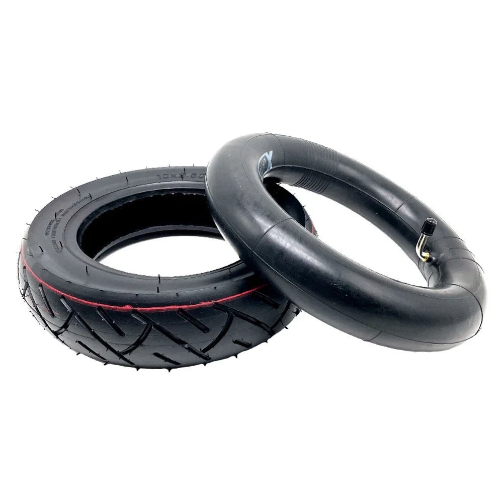 10 Inch 10x2.50 Pneumatic Tire Inner Tube Outer Tyre for Electric Scooter Front and Rear Wheel Replacement Parts AXSSIBLZ