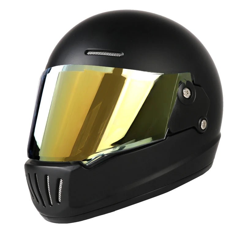 Motorcycle helmets for men and women, retro full helmets, electric motorcycles, seasonal blue trend, winter motorcycle running h AXSSIBLZ