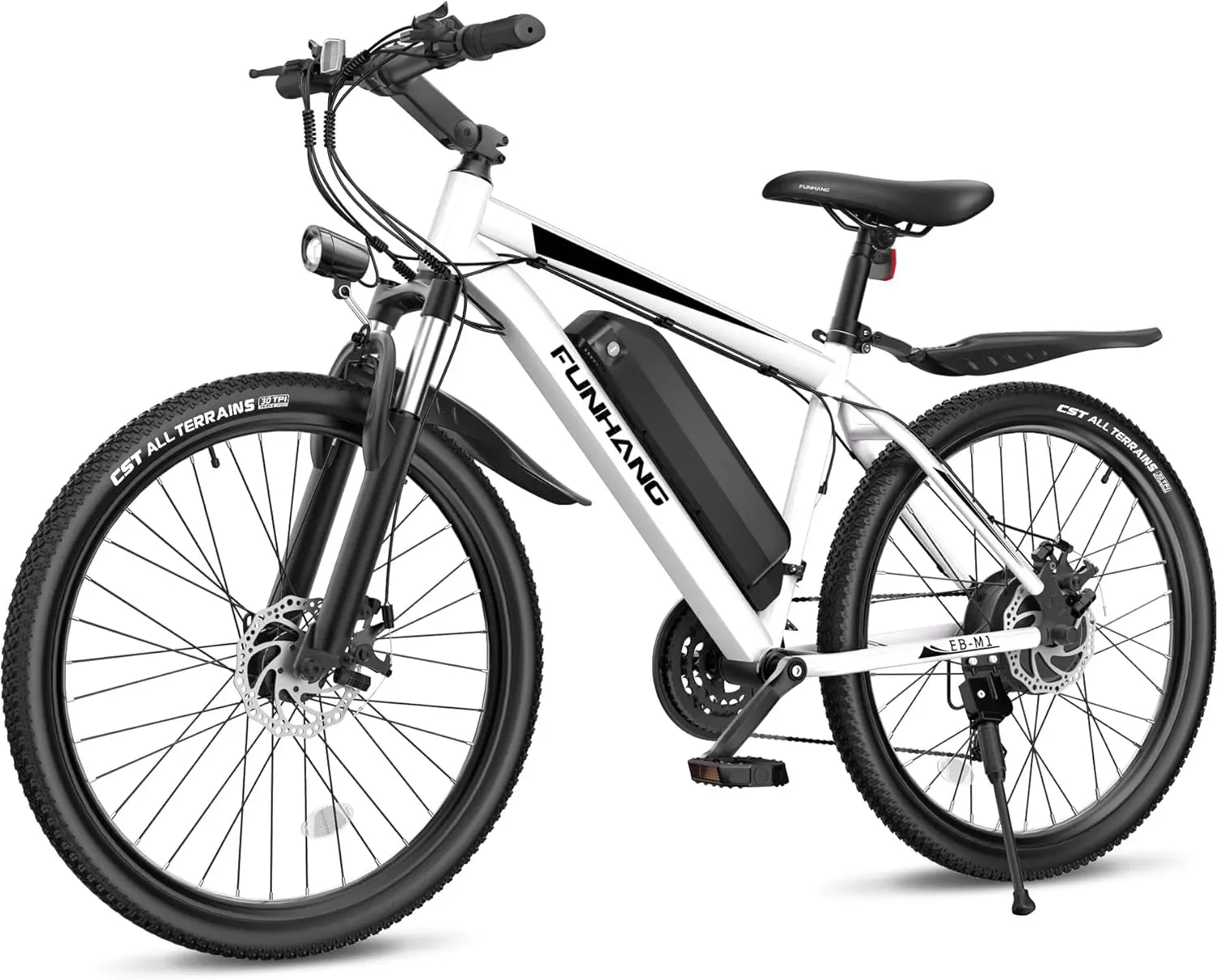 Funhang 1000W Electric Mountain Bike for Adults – 26